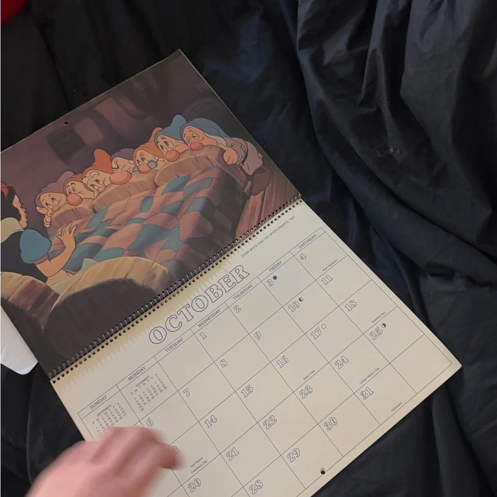 Disney Favorites calendar 1986